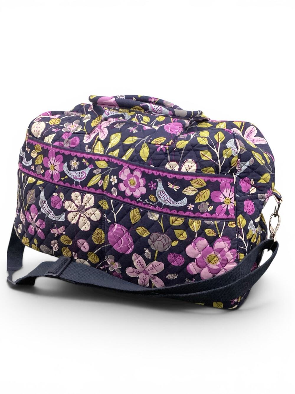 Vera Bradley Quilted Over Night Duffle Bag